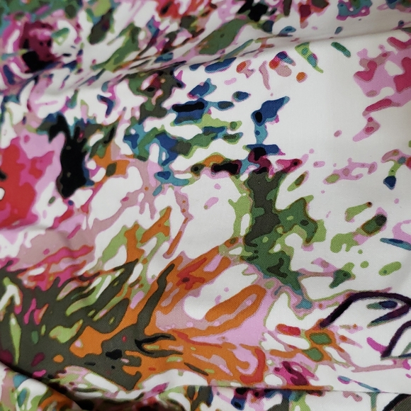 Liz Claiborne - Floral Capri Pants - Ladies 14 - Picture 10 of 12